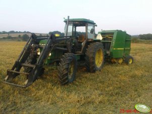 John Deere 3140 + 540