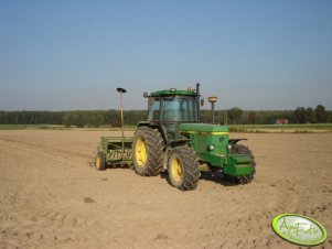 John Deere 3640 + siewnik