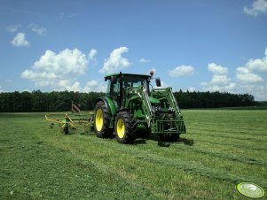 John Deere 5080R + Samasz