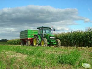 John Deere 5080R + Warfama T-670