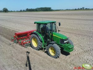 John Deere 5620 + Ares + Poznaniak