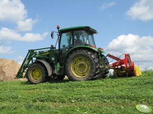 John Deere 5720 + Agromasz Ł106 + Pottinger Novadisc 265