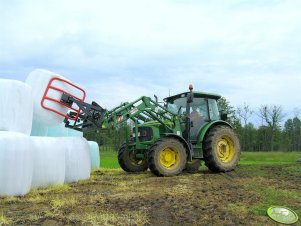 John Deere 5720 + Agromasz Ł106