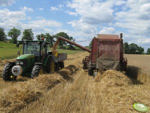 John Deere 5720 + Bizon Z050