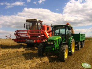 John Deere 5720 & Bizon Z056