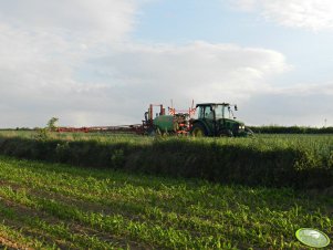 John deere 5720 + krukowiak apollo 2000l