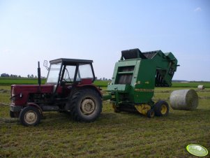 John Deere 580 + Ursus C-360-3P