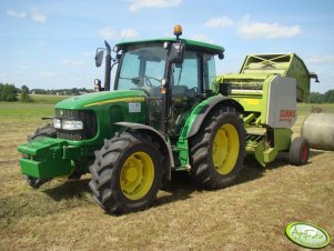 John Deere 5820 + Claas