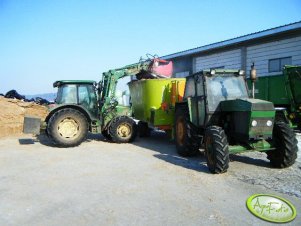 John Deere 5820 i Ursus 914