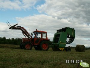 John Deere 590 + Same Taurus