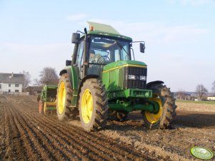 John Deere 6100 + Amazone i Hassia 2.5m