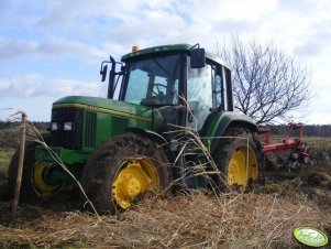 John Deere 6100 + Fraugde 3