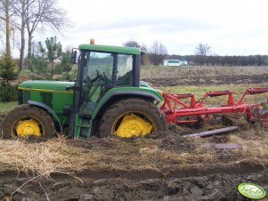 John Deere 6100 + Fraugde 3