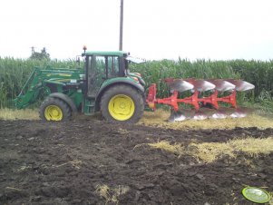 John Deere 6130 + Kuhn Master 102