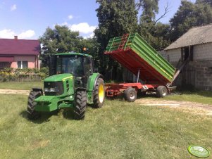 John Deere 6130 + Pronar