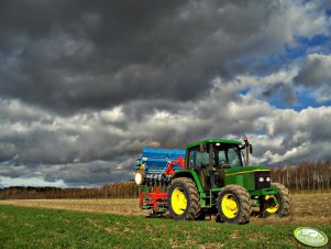 John Deere 6200 + Agromasz 2.7 m + Poznaniak