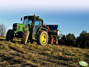 John Deere 6200 + Agromasz 2.7 m + Poznaniak