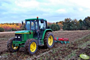 John Deere 6200 + AgroMasz AP 2,6m