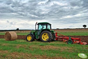 John Deere 6200 + AgroMasz PJ4