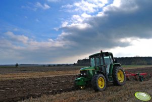 John Deere 6200 + AgroMasz PJ4