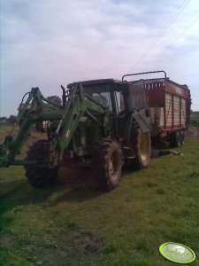 John Deere 6200 + Krone