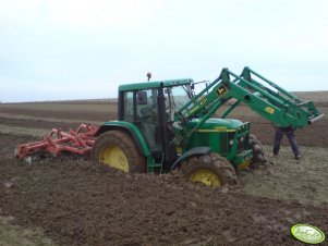 John Deere 6210 + Gebo Rubin 301