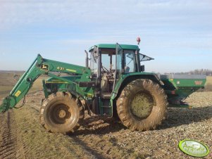 John Deere 6210 i Amazone ZA-M 900