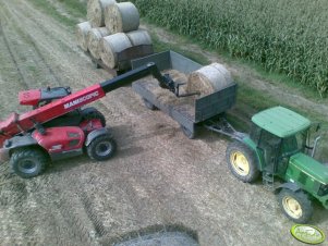 John Deere 6210 i Manitou