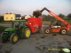 John Deere 6210 i Sano 13m3