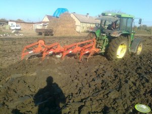 John Deere 6210 SE + Unia Tur 3+1