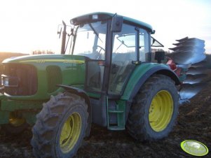 John Deere 6220 + Kverneland