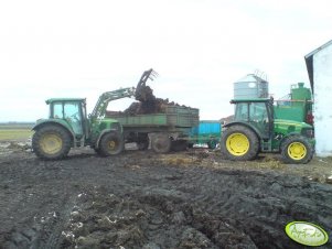 John Deere 6220 SE i 5070M 