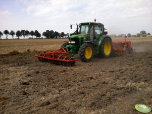 John Deere 6230 + Ares L + Poznaniak 3m + Przedni wał