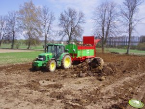 John Deere 6230 + Brzeg Tytan 10 Plus