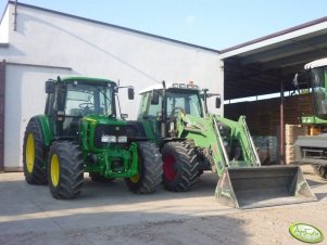 John Deere 6230 & Fendt 312 V