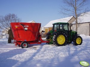 John Deere 6230 + Kuhn EUROMIX I 870