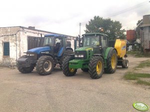 John Deere 6230 & NH TM165 