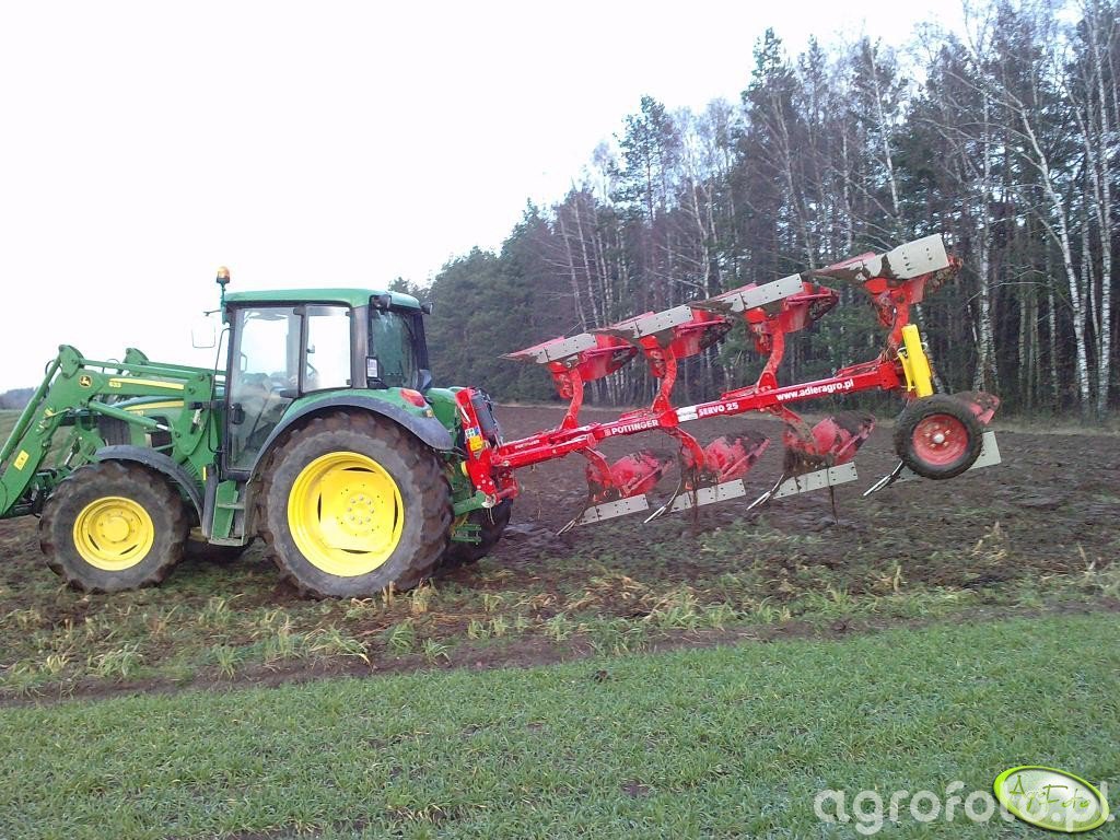 Obraz ciagnik John Deere 6230 + Pottinger SERVO 25 3+1 id191852