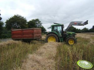 John Deere 6230 + przyczepa