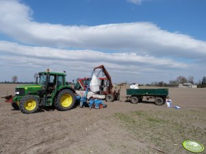 John Deere 6320 + Monosem NG +