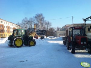 John Deere 6330 i Zetor 9540