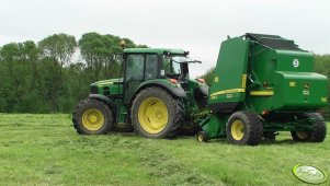 John Deere 6330 + JD 582