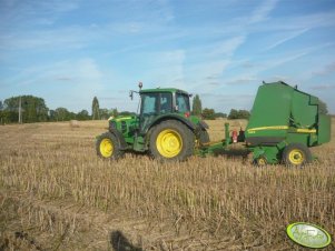 John Deere 6330 + JD 582