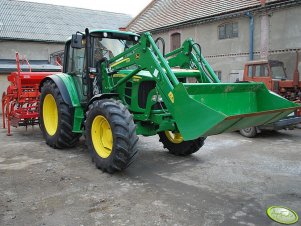 John Deere 6330 & ładowacz 633 + agregat uprawowo siewny 