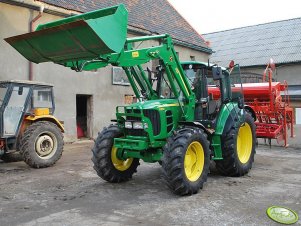 John Deere 6330 & ładowacz 633 + agregat uprawowo siewny