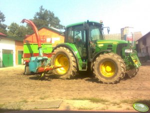 John Deere 6330 & Mengele MB290  & Unia Tytan 7 Plus