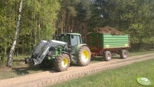 John Deere 6330 P + Metaltech DB 12000