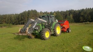 John Deere 6330 P & Unia Famarol DF 120 1,8 V