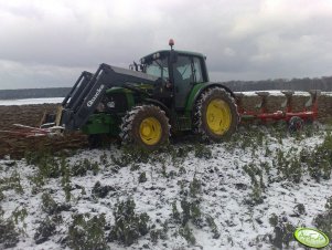 John Deere 6330 Premium + Unia Ibis XXLS Vario