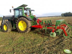 John Deere 6330 Premium + Unia Kos 3m